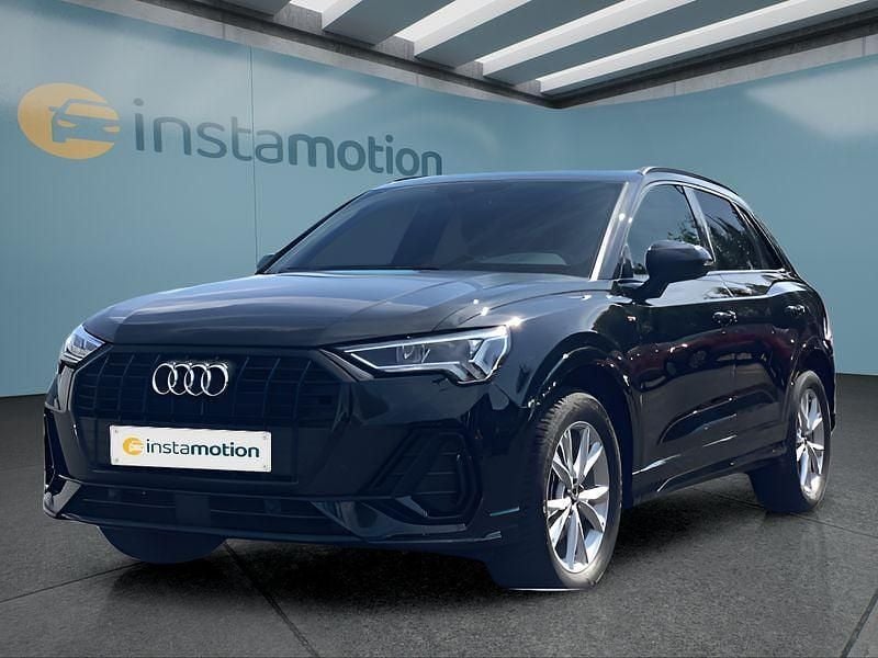 Schwarz Gebraucht 2021 Audi Q3 SUV | 35.849 € - Bild 1/4