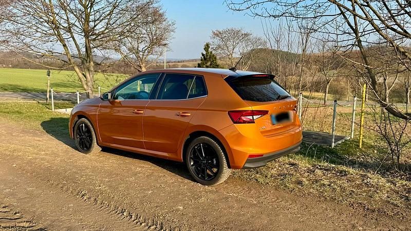 Gebraucht Skoda Fabia 110 PS (80 kW) 2021 Orange Kleinwagen