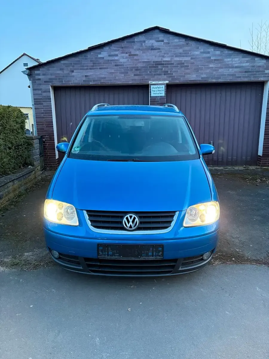Brugt VW Touran 140 HK (102 kW) 2004 Blå MPV