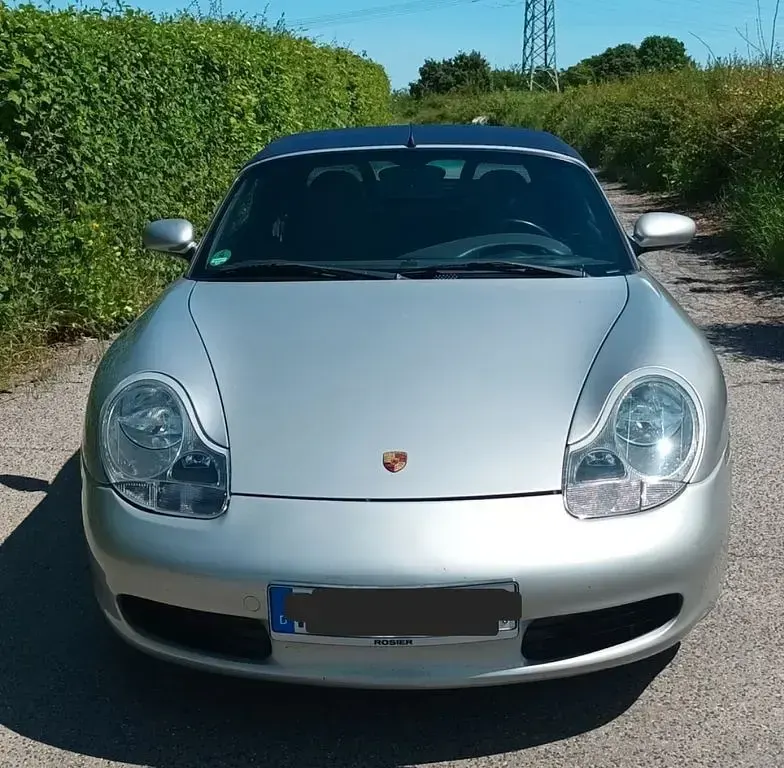 Brugt Porsche Boxster 204 HK (150 kW) 1999 Sølv Cabriolet