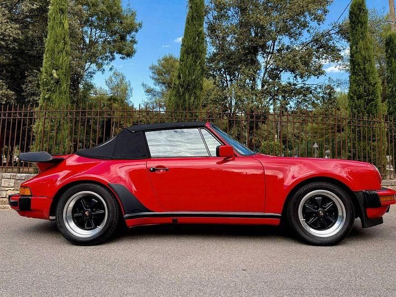 Gebraucht Porsche 930 Turbo 300 PS (220 kW) 1988 Rot Cabrio
