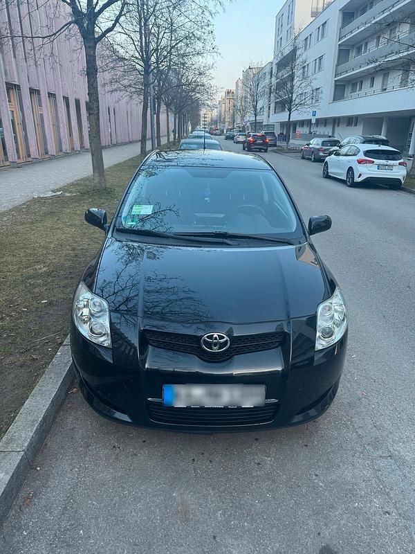Gebraucht Toyota Auris 124 PS (91 kW) 2007 Schwarz Kleinwagen