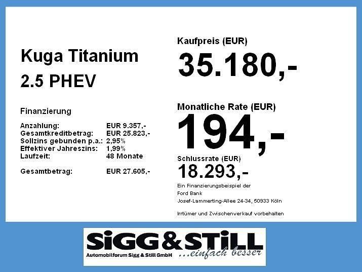 Neu Ford Kuga Titanium 242 PS (177 kW) 2025 Frost weiß SUV