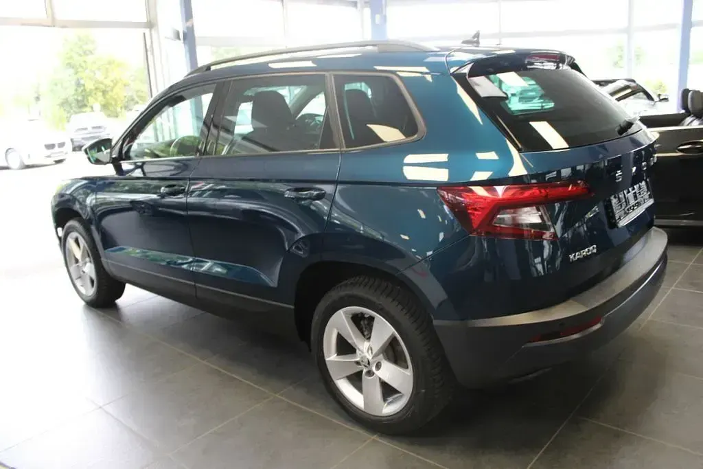 Gebraucht Skoda Karoq Ambition 150 PS (110 kW) 2021 Blau SUV