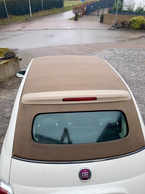 Gebraucht Fiat 500C Lounge 85 PS (62 kW) 2015 Weiß Cabrio