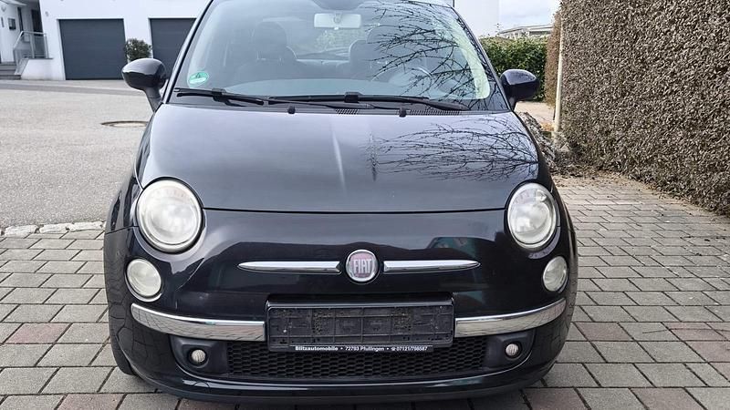 Gebraucht Fiat 500 69 PS (50 kW) 2011 Schwarz Kleinwagen