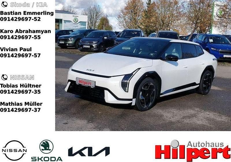Weiß Neu 2025 Kia EV4 GT-Line Kleinwagen | 49.340 € (Etwas zu teuer) - Bild 1/4