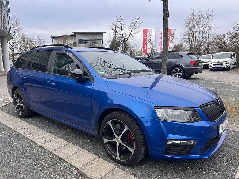 Gebraucht Skoda Octavia RS 220 PS (161 kW) 2016 Blau Kleinwagen