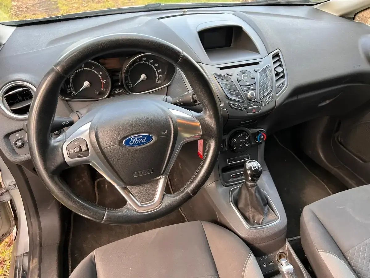Usata Ford Fiesta 80 CV (58 kW) 2015 Argento Utilitaria