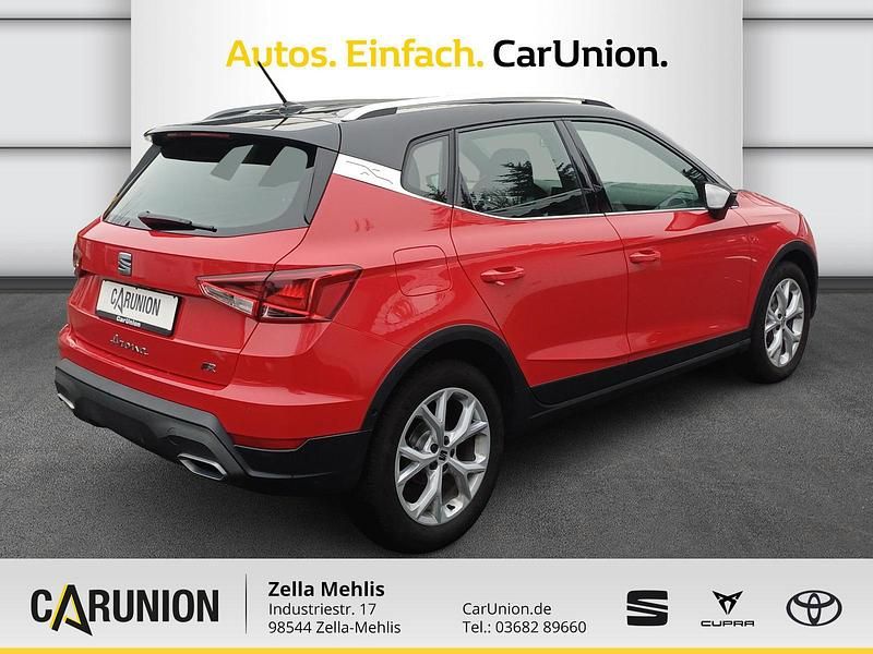 Gebraucht Seat Arona FR 150 PS (110 kW) 2022 Pure rot / schwarz SUV