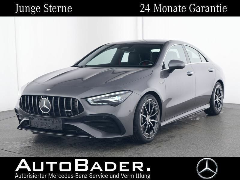 Grau Gebraucht 2024 Mercedes CLA35 AMG AMG Coupé | 46.395 € (Fairer Preis) - Bild 1/4