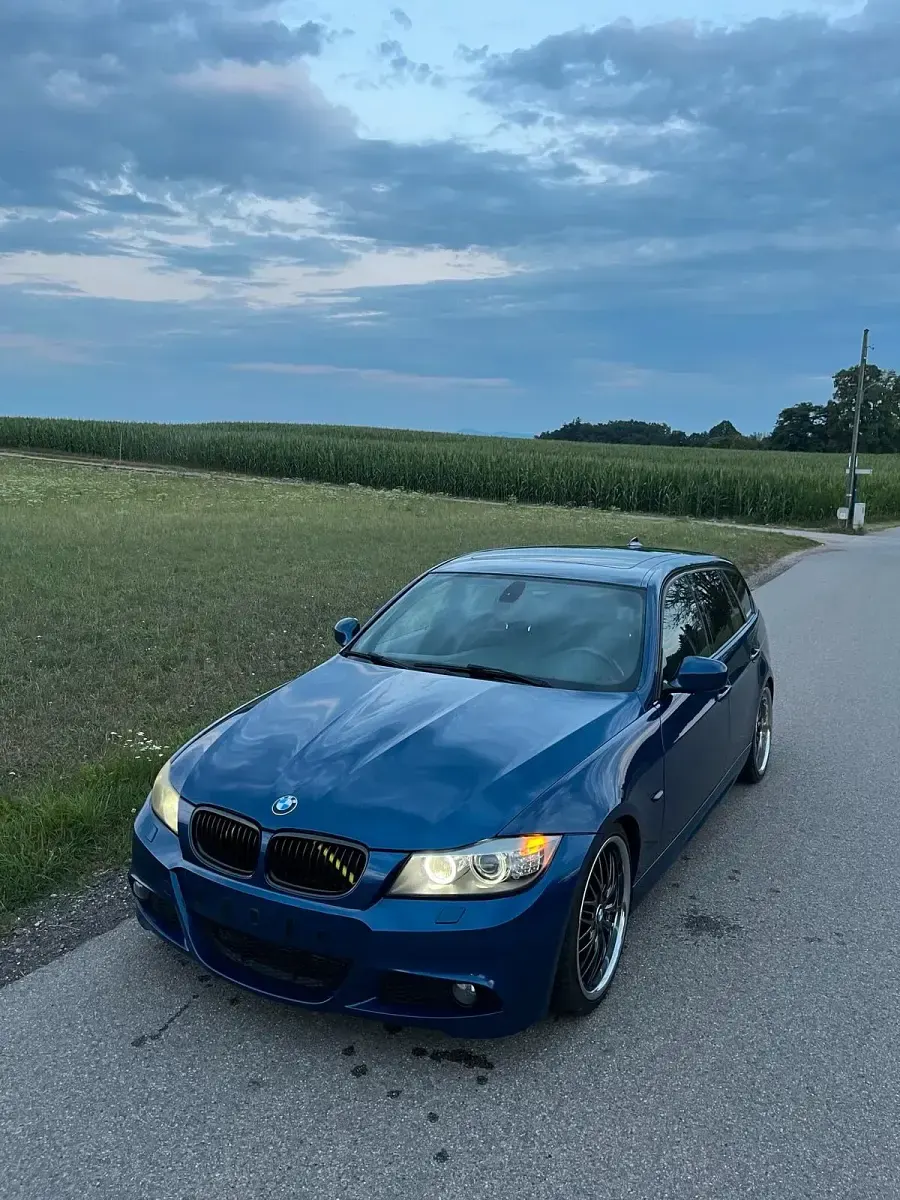 Gebraucht BMW 330 M Sport 2009 Blau Kombi