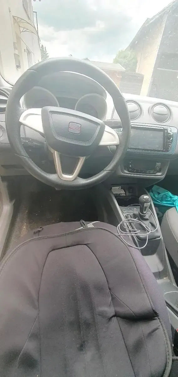 Gebraucht Seat Ibiza 86 PS (63 kW) 2012 Grün Kleinwagen