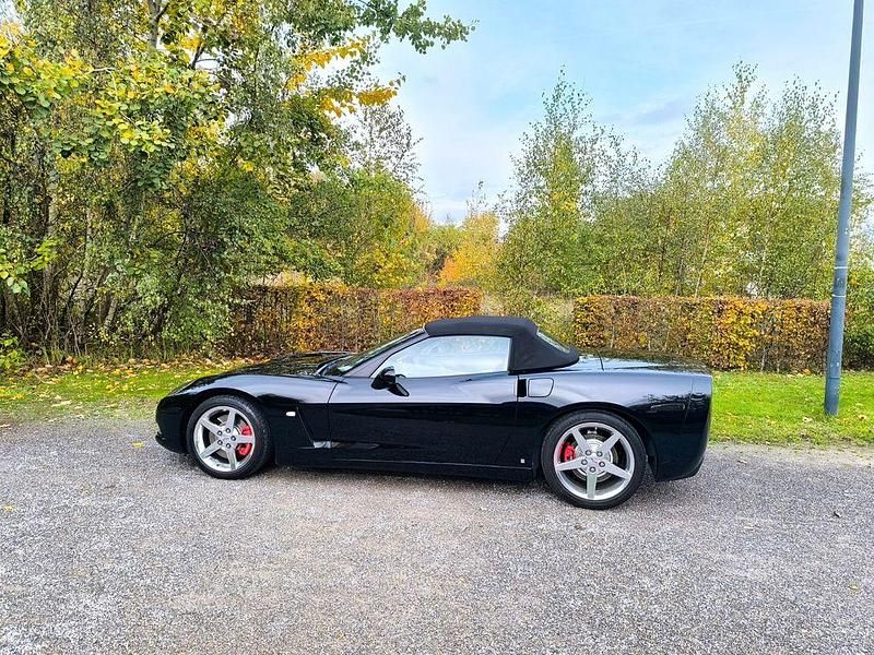 Schwarz Gebraucht 2008 Corvette C6 Cabrio | 40.950 € (Teuer) - Bild 1/4