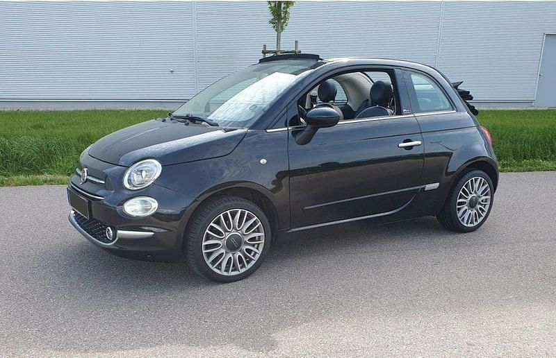 Second-hand Fiat 500C 69 CP (50 kW) 2017 Negru Cabrio