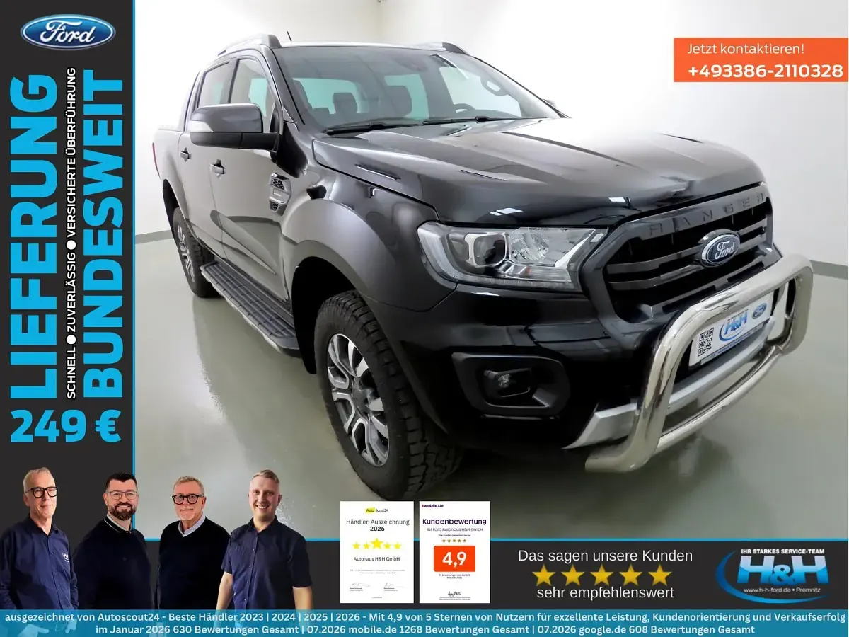 Gebraucht Ford Ranger Wildtrack 213 PS (156 kW) 2020 Pickup