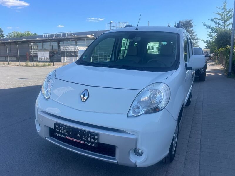 Weiß Gebraucht 2010 Renault Kangoo Privilege Van / Kleinbus | 7.990 € (Fairer Preis) - Bild 1/4