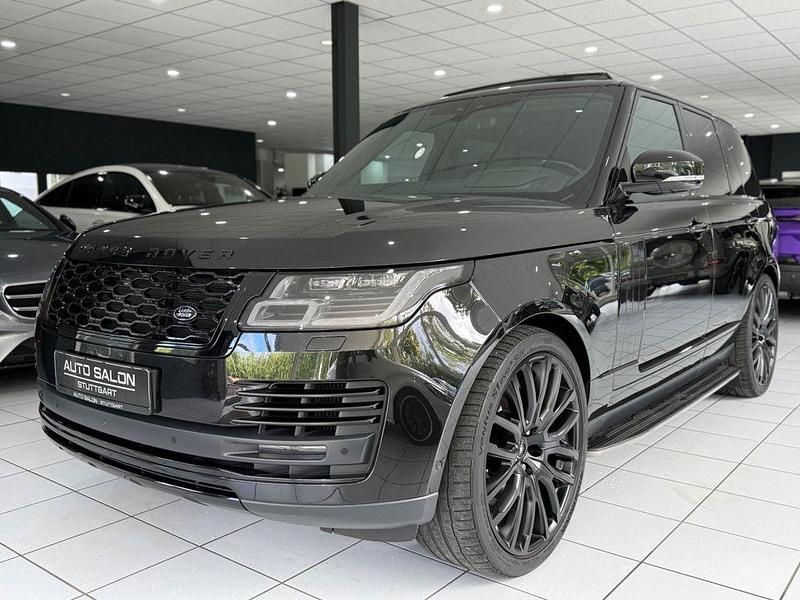 Schwarz Gebraucht 2018 Land Rover Range Rover Black Edition SUV | 61.900 € (Etwas zu teuer) - Bild 1/4