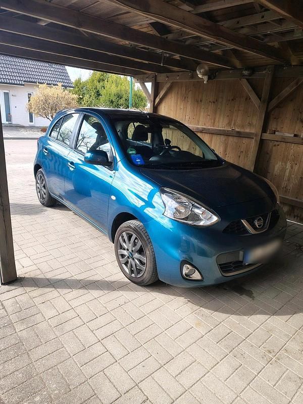 Grün Gebraucht 2013 Nissan Micra Acenta Kleinwagen | 2.000 € (Superpreis) - Bild 1/4
