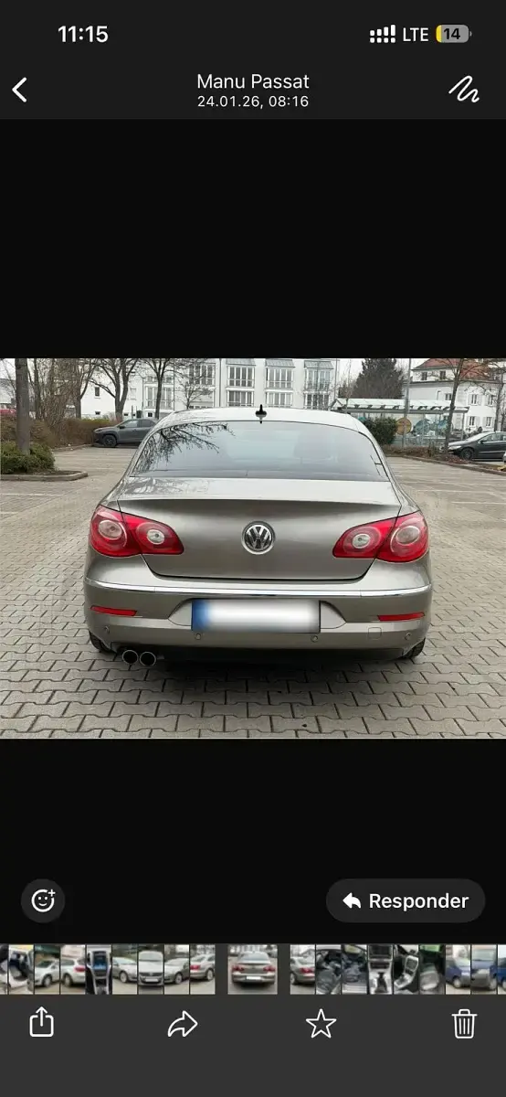 Gebraucht VW Passat 200 PS (147 kW) 2008 Braun Limousine
