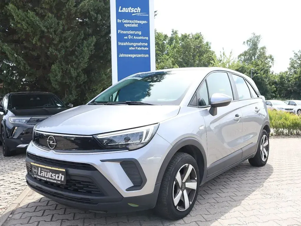 Gebraucht Opel Crossland Edition 83 PS (61 kW) 2021 Grau SUV
