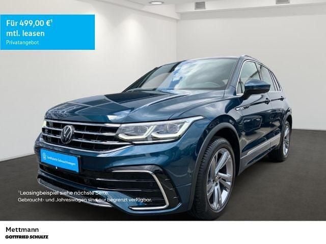 Blau Gebraucht 2023 VW Tiguan R-line SUV | 37.450 € (Guter Preis) - Bild 1/4