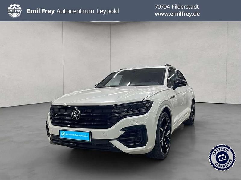 Oryxwhite perlmutteffekt Gebraucht 2021 VW Touareg R SUV | 76.907 € - Bild 1/3