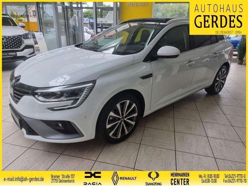Weiß Gebraucht 2024 Renault Mégane GrandTour R.S. Kombi | 30.500 € - Bild 1/4