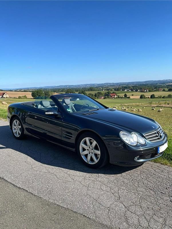 Schwarz Gebraucht 2002 Mercedes SL500 Cabrio | 14.900 € (Fairer Preis) - Bild 1/4
