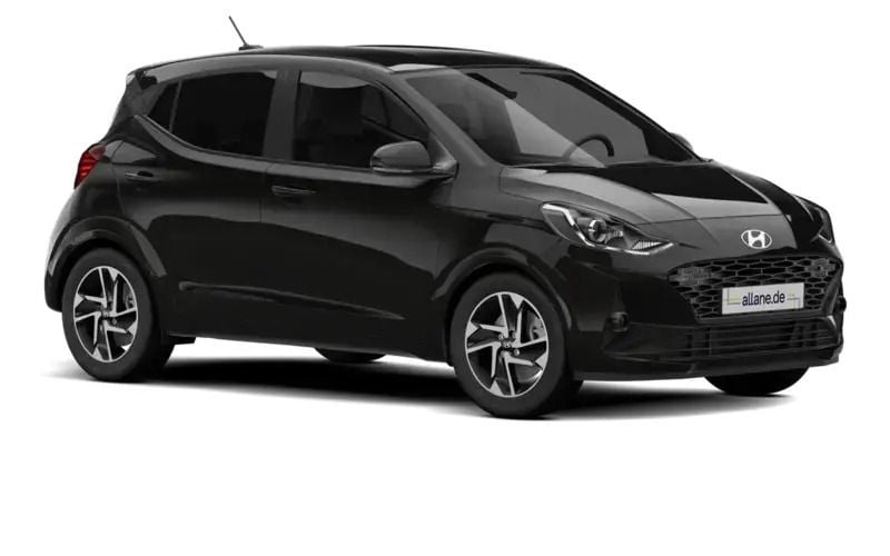 Phantom black mineraleffekt (schwarz) Neu 2025 Hyundai i10 Trend Kleinwagen | 20.520 € (Fairer Preis) - Bild 1/4