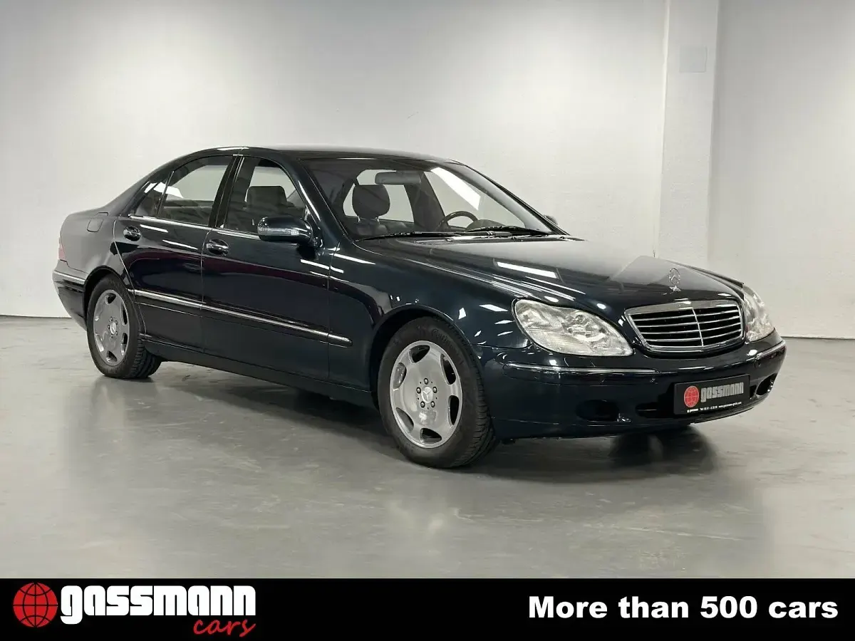 Gebraucht Mercedes S500 306 PS (225 kW) 1999 Blau Limousine