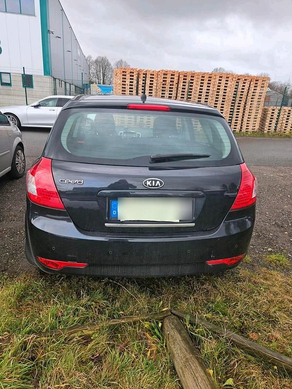 Gebraucht Kia Ceed 120 PS (88 kW) 2010 Schwarz Kleinwagen