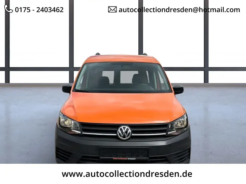 Gebraucht VW Caddy 102 PS (75 kW) 2020 Orange Van / Kleinbus