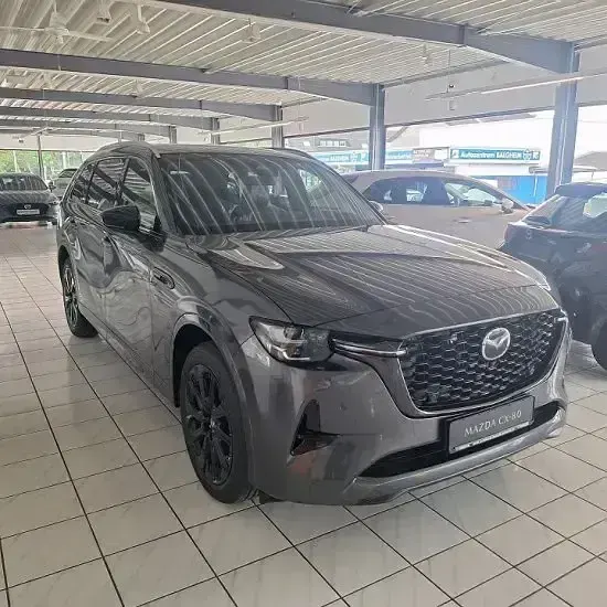 Gebraucht Mazda CX-80 Homura-Line 254 PS (186 kW) 2025 Machine gray SUV