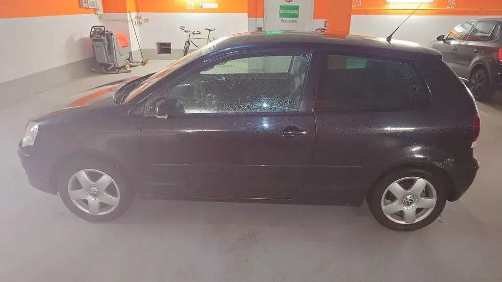 Gebraucht VW Polo 80 PS (58 kW) 2008 Schwarz Kleinwagen