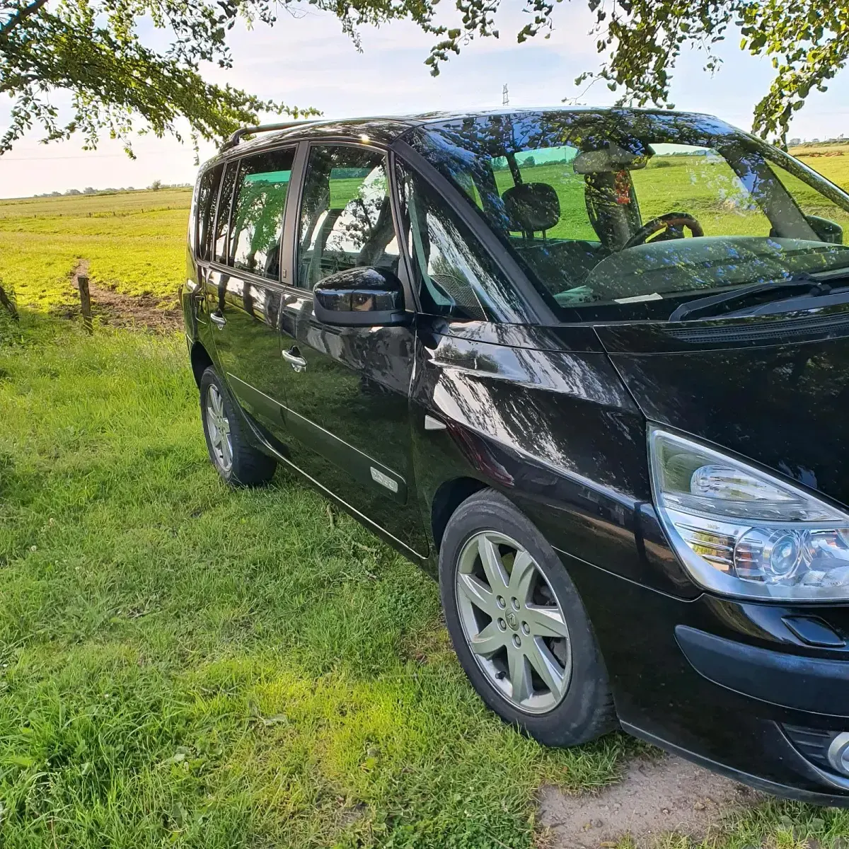 Gebraucht Renault Espace 173 PS (127 kW) 2010 Schwarz Van / Kleinbus