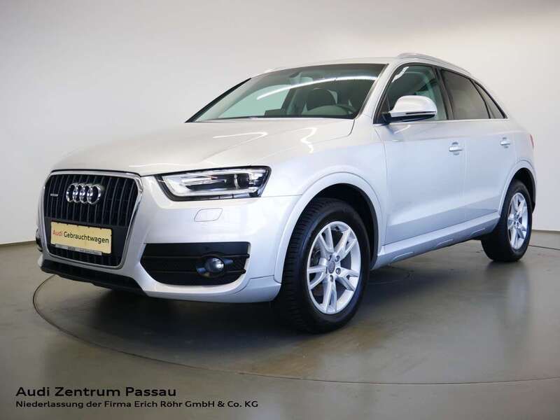 Eissilber metallic Gebraucht 2012 Audi Q3 Design SUV | 17.900 € (Fairer Preis) - Bild 1/4