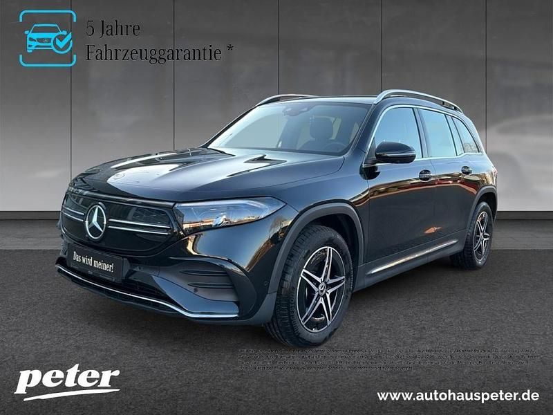 Metalliclack kosmosschwarz Gebraucht 2024 Mercedes EQB250 Advanced SUV | 32.710 € (Superpreis) - Bild 1/4