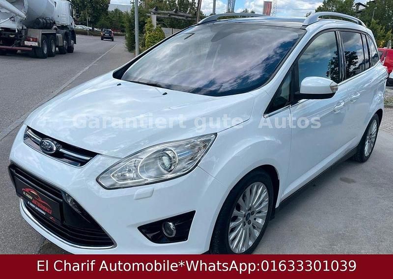 Gebraucht Ford Grand C-Max Titanium 125 PS (91 kW) 2013 Weiß Van / Kleinbus