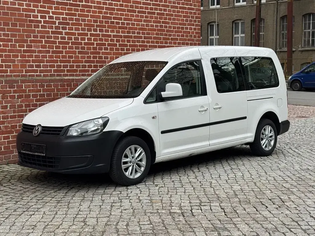 Gebraucht VW Caddy 102 PS (75 kW) 2012 Weiß Van / Kleinbus