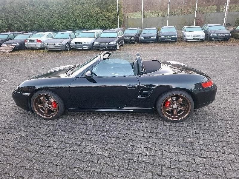 Gebraucht Porsche Boxster S 252 PS (185 kW) 2000 Schwarz Cabrio