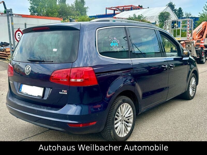 Gebraucht VW Sharan Cup 150 PS (110 kW) 2014 Blau Van / Kleinbus