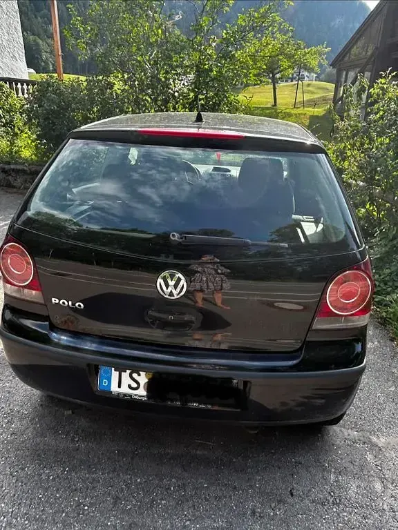 Gebraucht VW Polo Trendline 60 PS (44 kW) 2009 Schwarz Kleinwagen