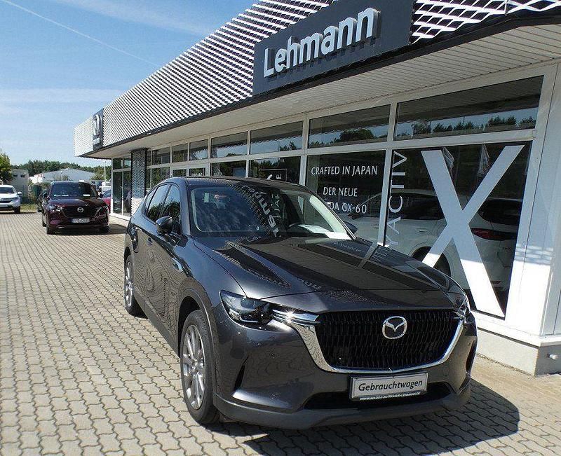 Machine grey Gebraucht 2022 Mazda CX-60 Exclusive-Line SUV | 30.990 € (Guter Preis) - Bild 1/4