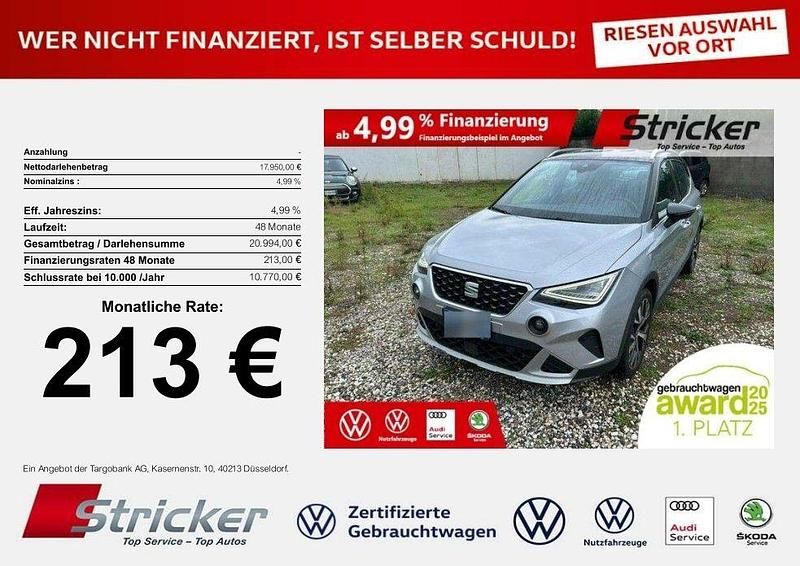 Silber Gebraucht 2024 Seat Arona Xperience SUV | 17.949 € (Guter Preis) - Bild 1/3