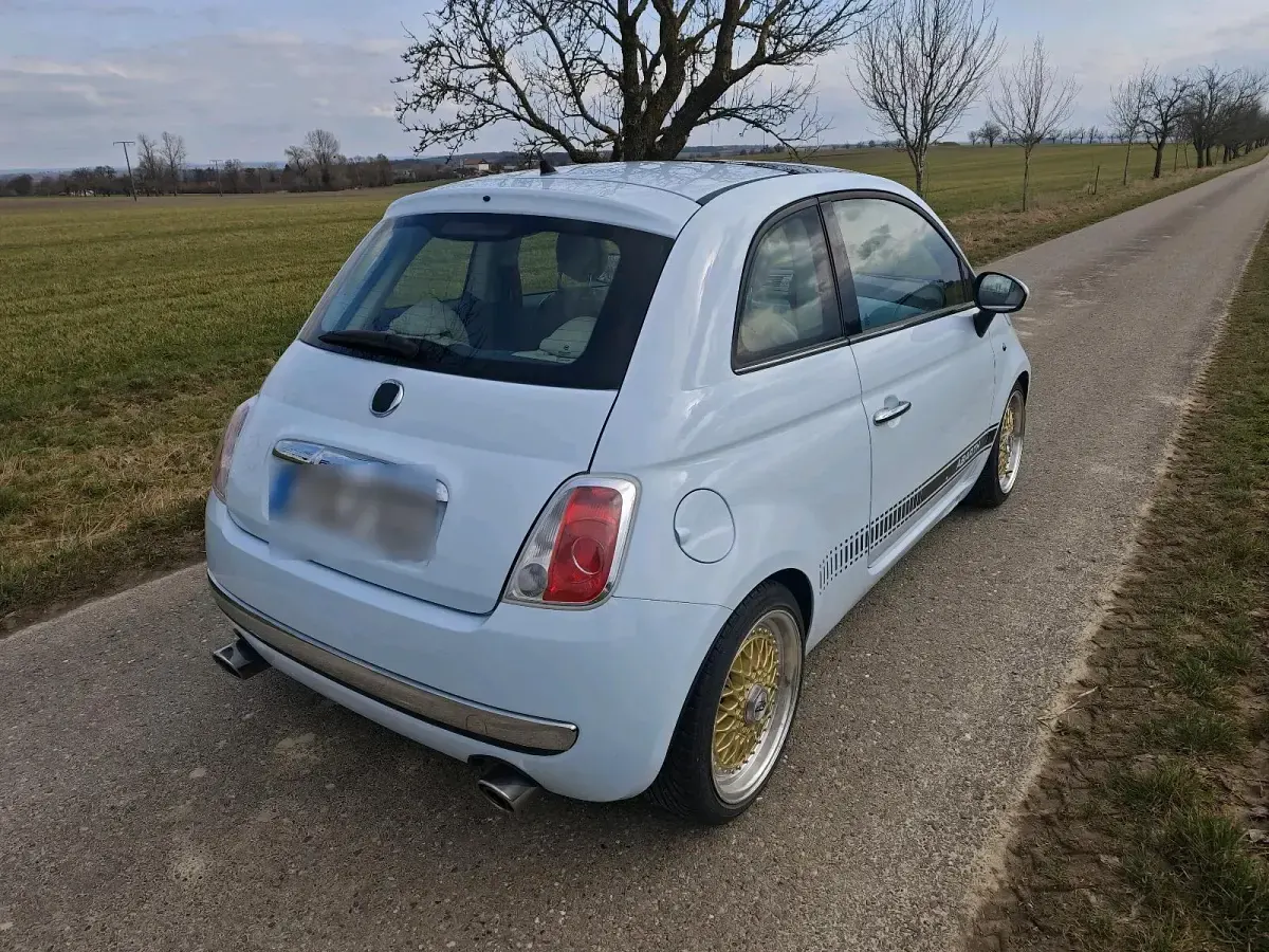 Gebraucht Fiat 500 Abarth 69 PS (50 kW) 2010 Blau Kleinwagen