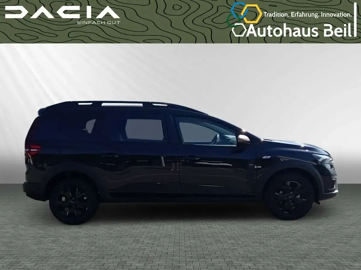 Neu Dacia Jogger Extreme 91 PS (66 kW) 2025 Perlmuttschwarz metallic Van / Kleinbus