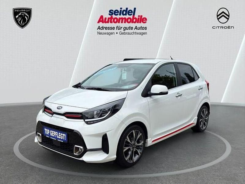 Weiß Gebraucht 2021 Kia Picanto GT-Line Kleinwagen | 15.470 € (Etwas zu teuer) - Bild 1/4