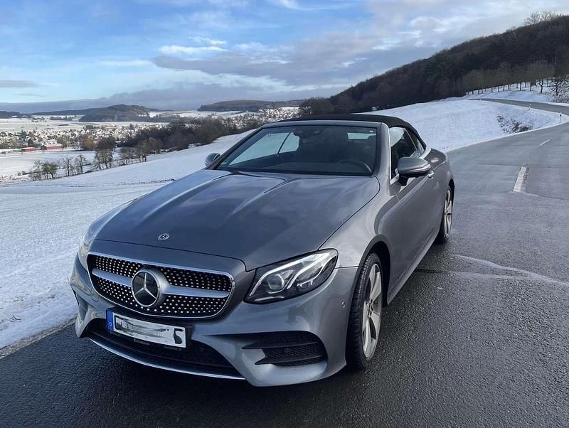 Gebraucht Mercedes E400 AMG line 333 PS (244 kW) 2018 Grau Cabrio