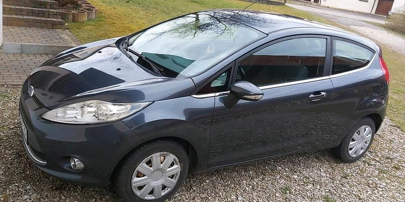 Gebraucht Ford Fiesta 2008 Grau Kleinwagen